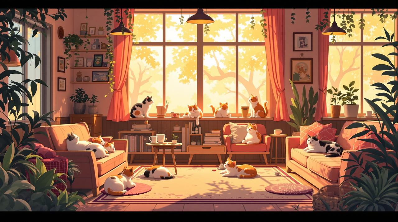 短剧搜索作品 - 《咖啡店的猫》